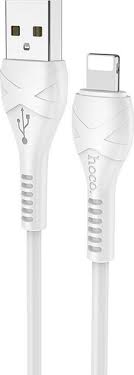 HOCO USB Καλώδιο - Cool X37 IPHONE lightning 1M άσπρο | cooee.gr