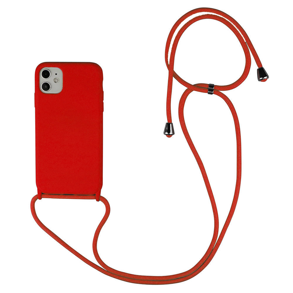 cooee CROSSBODY STRAP TPU CASE FOR IPHONE 13 MINI (5.4'') κόκκινη | cooee.gr