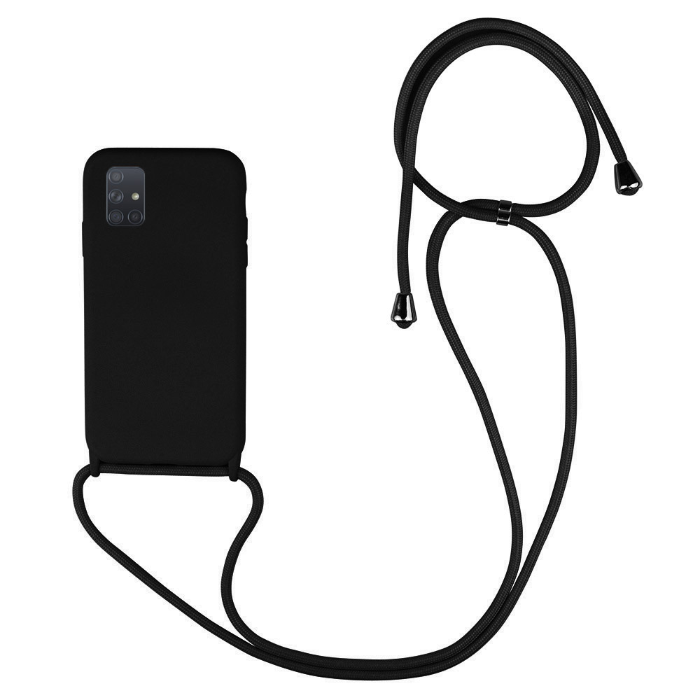 cooee CROSSBODY STRAP TPU CASE FOR SAMSUNG A33 μαύρη | cooee.gr