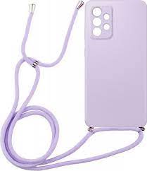 cooee CROSSBODY STRAP TPU CASE FOR SAMSUNG A13 4G λιλά | cooee.gr